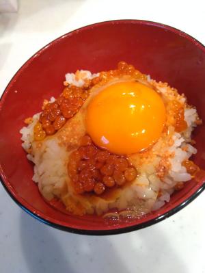 鮭フレークといくらの卵かけご飯 レシピ 作り方 By Tateten 楽天レシピ