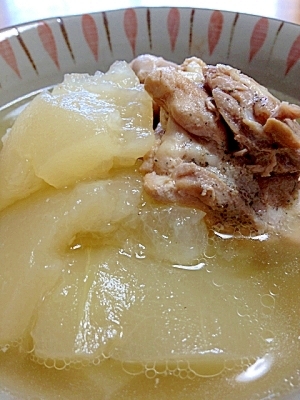 簡単 とろとろ冬瓜の鶏肉中華風煮 レシピ 作り方 By みぽりん8752 楽天レシピ