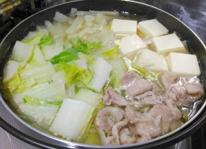 簡単手作り 豚肉と白菜の塩ちゃんこ鍋 レシピ 作り方 By うーころちゃん 楽天レシピ
