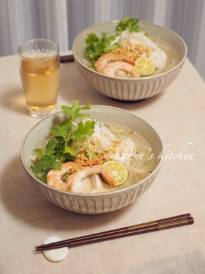 さっぱり美味しい ベトナムフォー風エスニックうどん レシピ 作り方 By Nannu S Kitchen 楽天レシピ