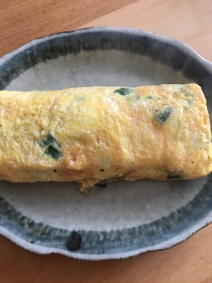 たらこパスタソースでネギの卵焼き レシピ 作り方 By ボンド子 楽天レシピ