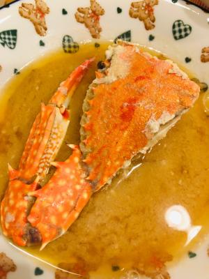 簡単 ピリ辛ワタリガニの味噌汁 レシピ 作り方 By ななきんぐ 楽天