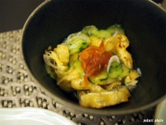 さっぱりで食感が楽しい！きゅうりの酢の物♪