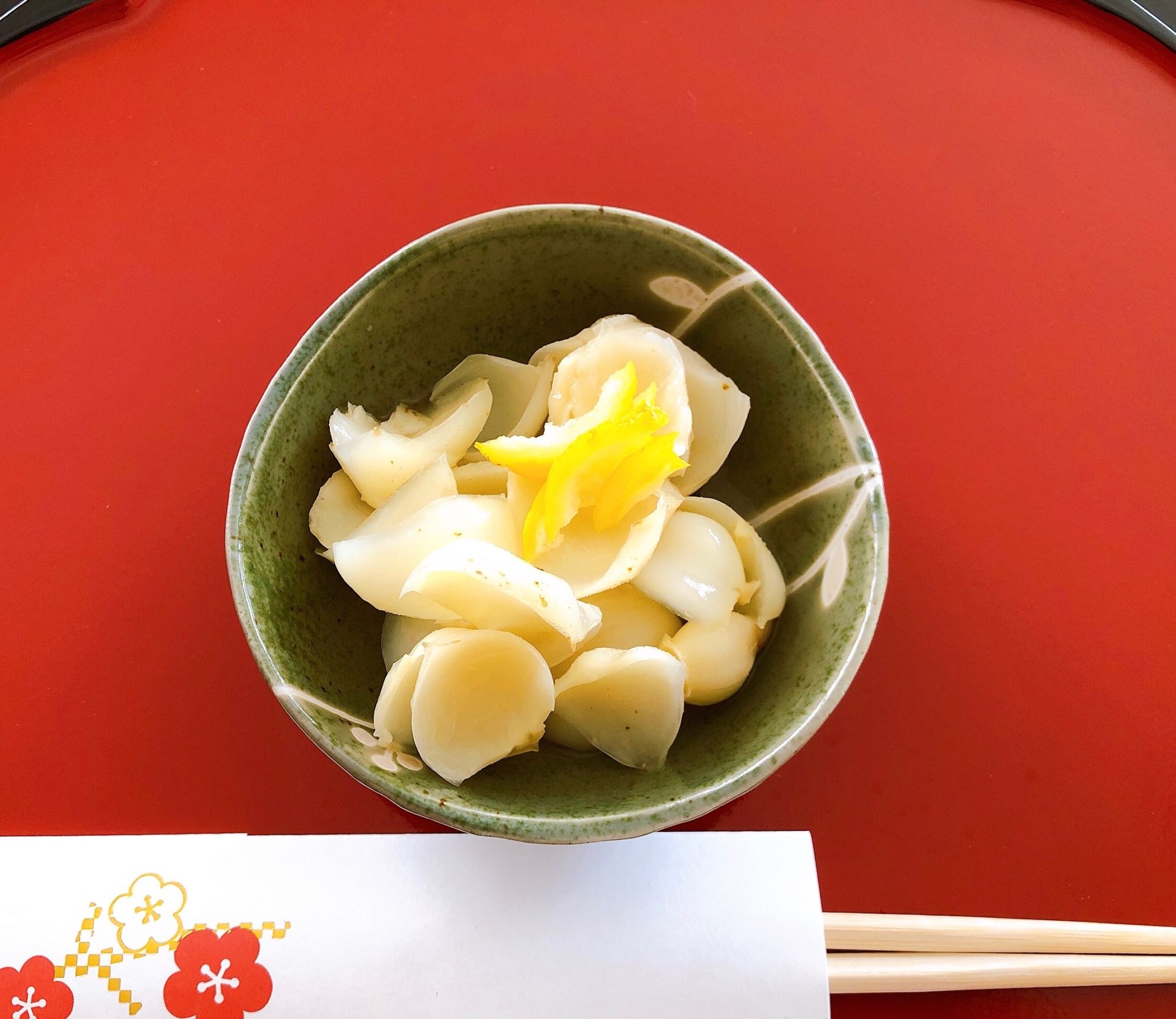 【迎春】百合根の煮物