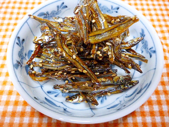 食べる煮干しで簡単クルミ田作り