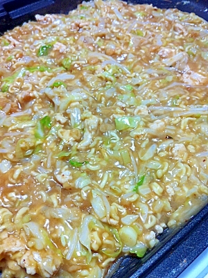 もんじゃ焼き★ソース味