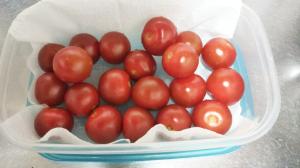 我が家のミニトマトの保存法 レシピ 作り方 By Poko2525 楽天レシピ