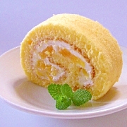 6. ふわふわ米粉ロールケーキ