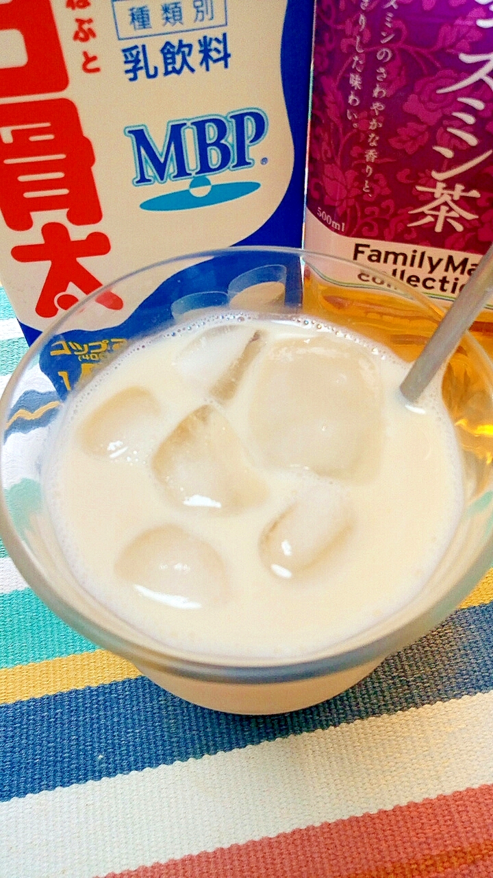 アイス☆毎日骨太ジャスミンミルクティー♪