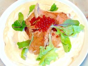 ちょっとおしゃれに 鮭のホワイトソース添え レシピ 作り方 By Torezu 楽天レシピ
