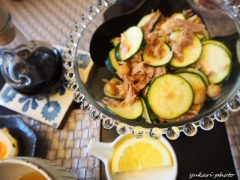 簡単！ズッキーニとツナのさっぱりサラダ♪