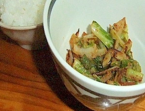カリフラワーの葉の胡麻醤油炒め レシピ 作り方 By ｃａｃｈｅｃａｃｈｅ 楽天レシピ