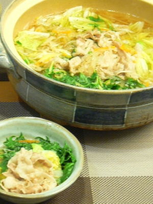 千切り野菜もりもり しゃぶしゃぶ鍋 レシピ 作り方 By Yunachi 楽天レシピ