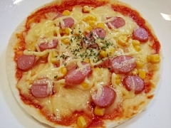 トルティーヤを使って簡単PIZZA♪