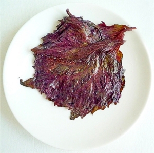 赤紫蘇の葉の塩漬け レシピ 作り方 By Liqueur 楽天レシピ