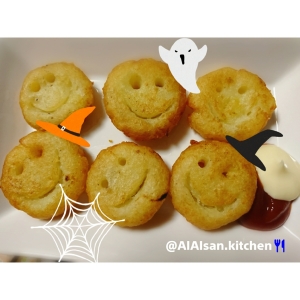 じゃがいも 芋もち キャラ弁 スマイル芋餅 レシピ 作り方 By 愛愛さん 基本画像レシピ Instagramも同じ 楽天レシピ