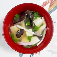 ひらたけとお豆腐のお味噌汁 レシピ 作り方 By 2727椿 楽天レシピ