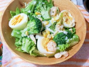 おもてなしに簡単一品 ブロッコリー卵のデリ風サラダ レシピ 作り方 By かっぺ4217 楽天レシピ