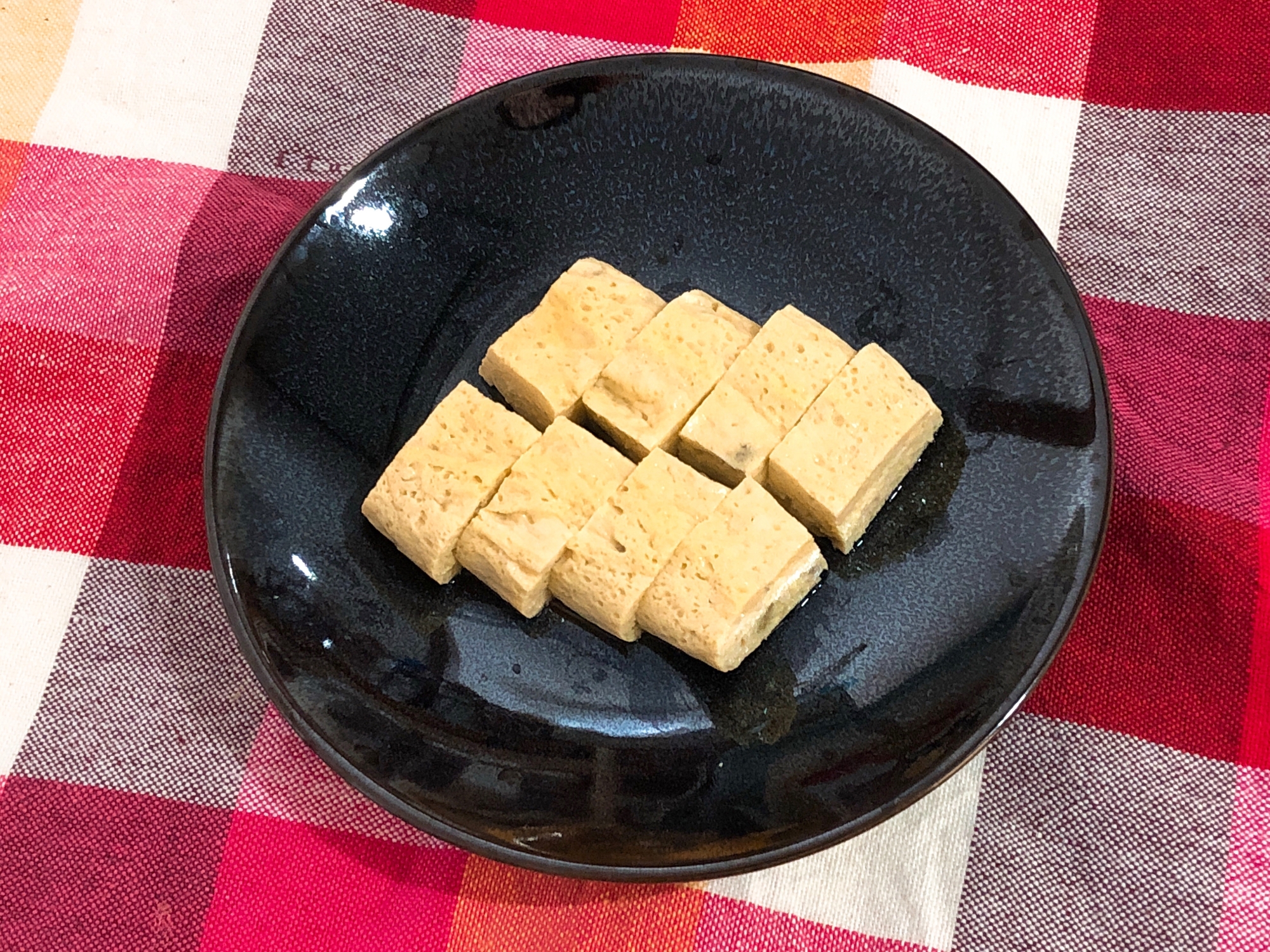 レンジで1分！豆腐でフワフワたまご焼き☆離乳食