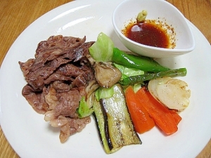 お肉やわらか プライパンで作る 焼肉定食 レシピ 作り方 By パウダー０７ 楽天レシピ