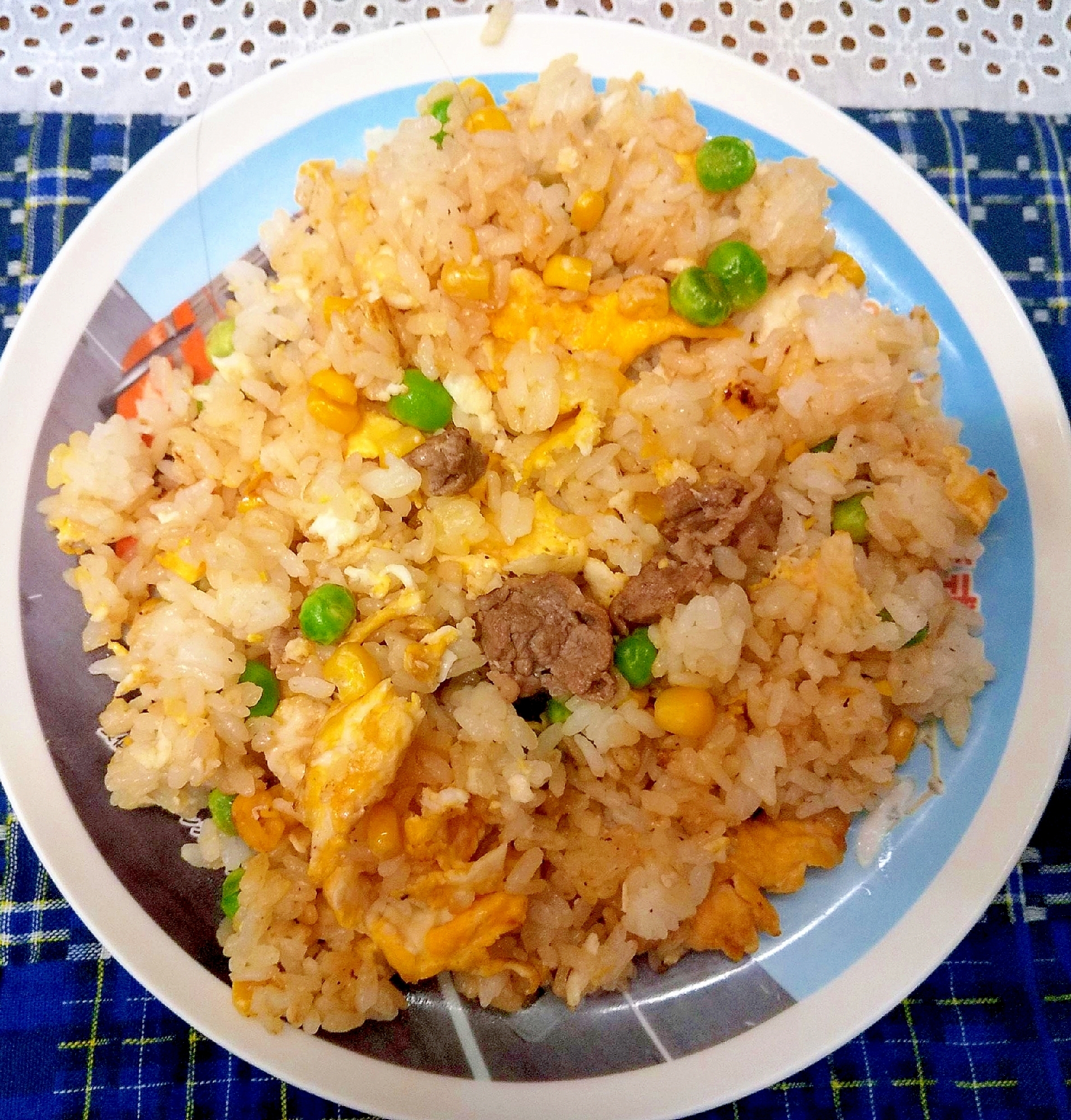 牛肉たまごチャーハン
