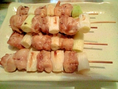 手作り焼き鳥(ねぎま)