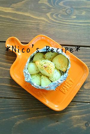 魚焼きグリルで簡単 にんにくのホイル焼き レシピ 作り方 By Nico 楽天レシピ
