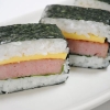 大葉でさっぱりスパムおにぎり