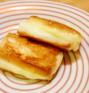 お弁当に チーズはんぺんの醤油焼き レシピ 作り方 By メリッコ 楽天レシピ