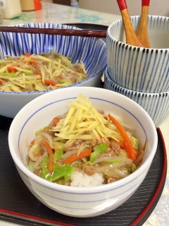 節約1食80円！もやしのあんかけ★中華丼