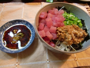 ねばねば鉄火丼 レシピ 作り方 By Marochan 楽天レシピ