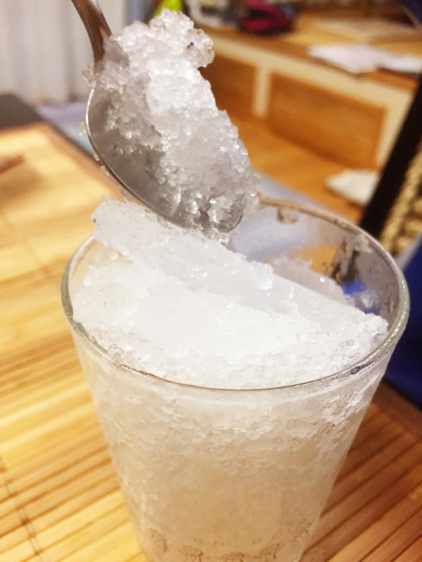 熱中症にも！スポドリかき氷