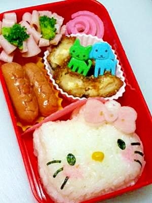 キティちゃんのお弁当 レシピ 作り方 By Nana Po 楽天レシピ