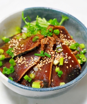 ラブリーかつお の たたき 漬け 丼 魚のすべて