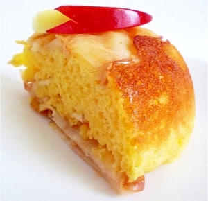炊飯器でホットケーキミックスと豆乳とりんごのケーキ レシピ 作り方 By Liqueur 楽天レシピ