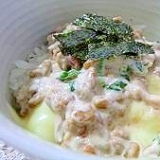 納豆ツナマヨごはんinチーズ