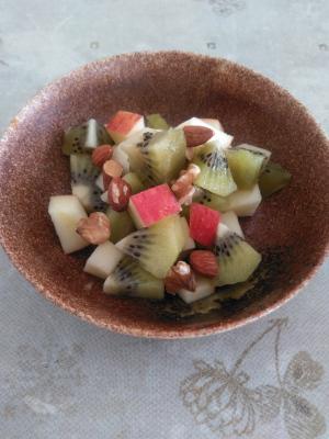 りんごとキウイのオリーブオイル和え レシピ 作り方 By Jun 楽天レシピ