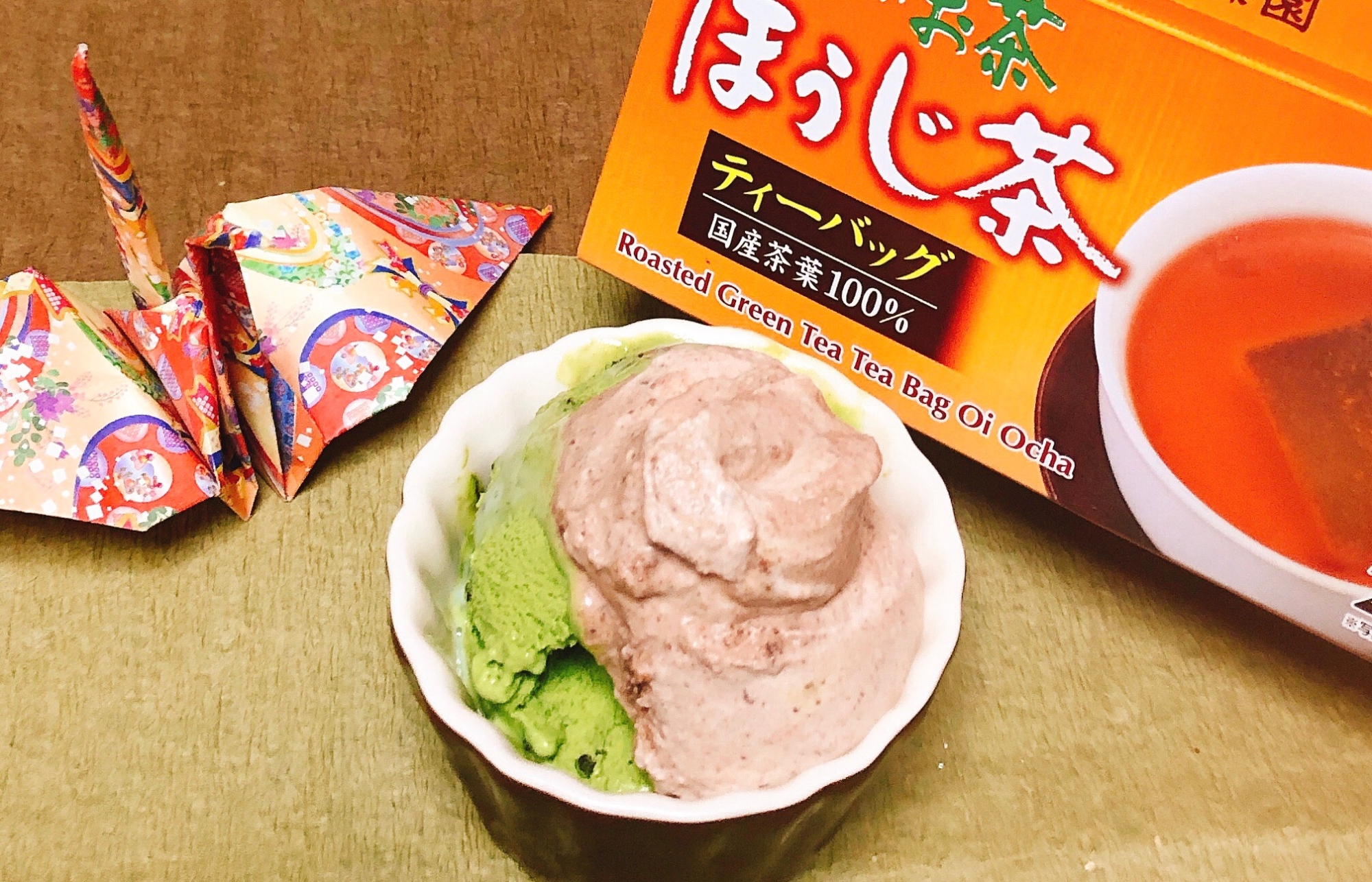 ほうじ茶プリン