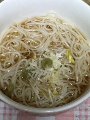 柚子胡椒の温素麺 レシピ 作り方 By Faiten8 楽天レシピ
