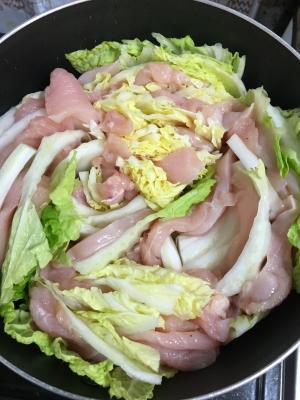 超簡単ダイエットレシピ 白菜と鶏胸肉で低カロリー レシピ 作り方 By Yuka Fitness 楽天レシピ