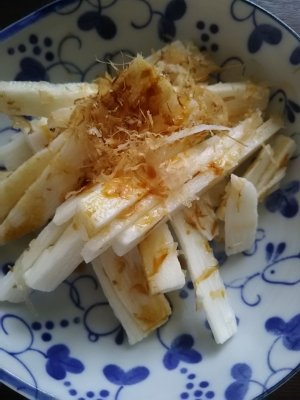 シャキシャキ 長芋と鰹節のサラダ レシピ 作り方 By こころママ 楽天レシピ