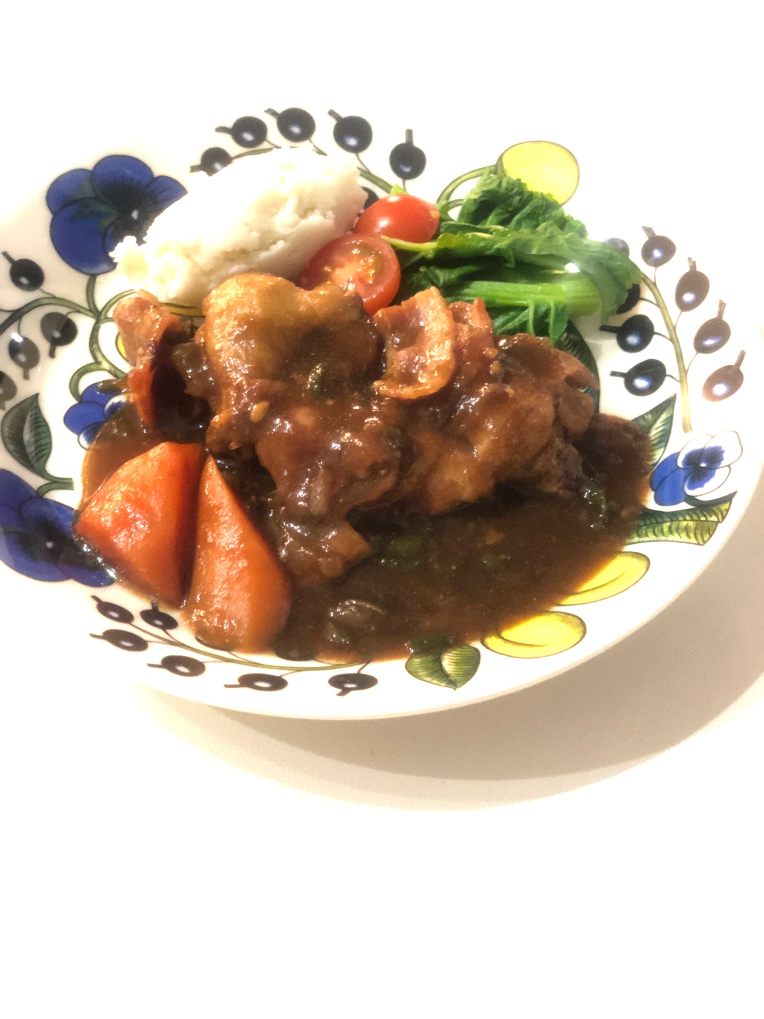 チキンのビール煮スパイス風味