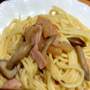 しめじとハムの和風パスタ レシピ 作り方 By Thank You Good Bye 楽天レシピ