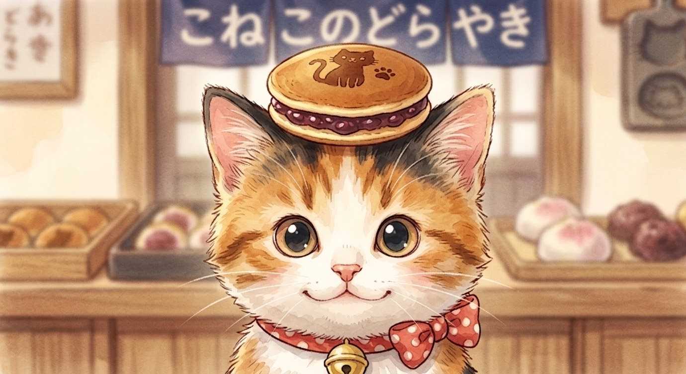 こねこのどらやき