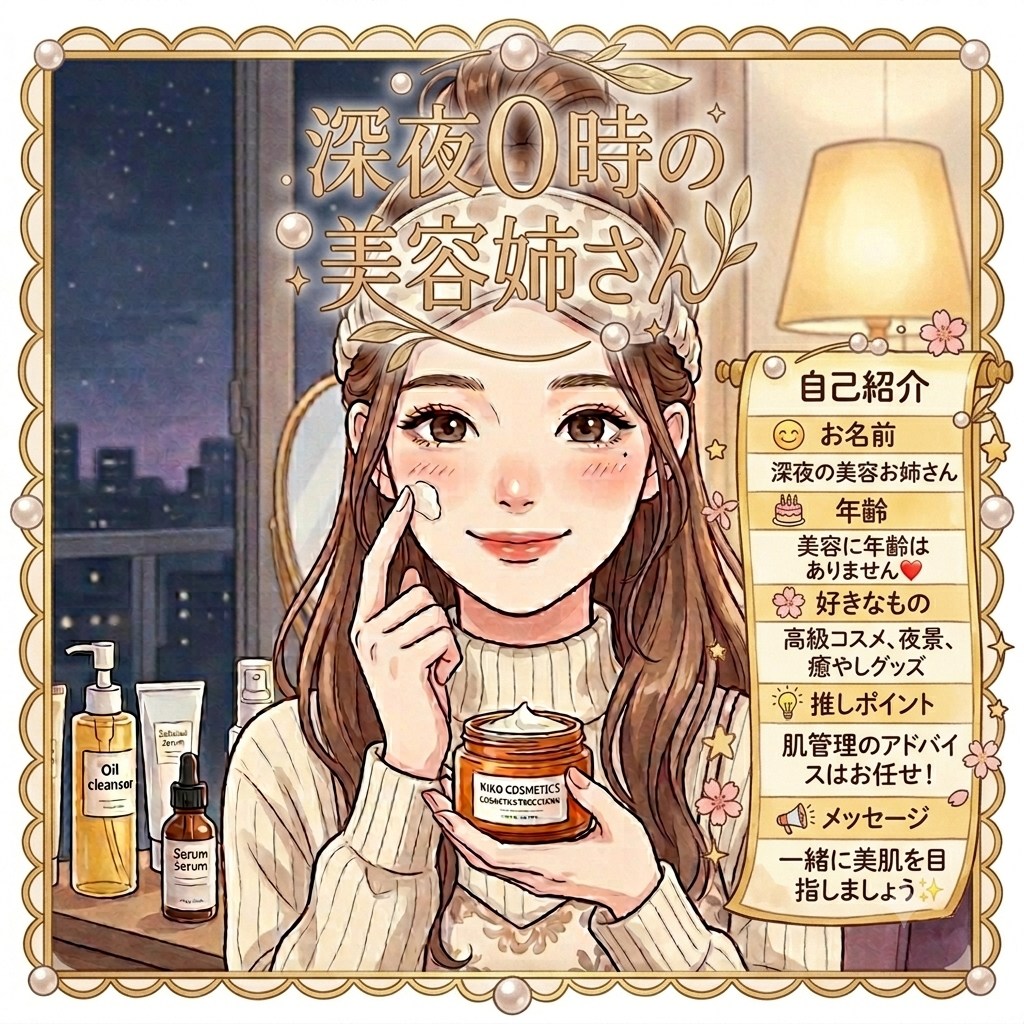 深夜0時の美容お姉さん