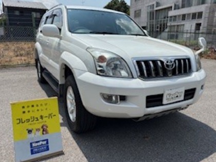 ランドクルーザープラド(トヨタ)のフレッシュキーパー