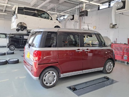 最新版】2017年式ムーヴ キャンバス(ダイハツ)の車検費用の相場・実績