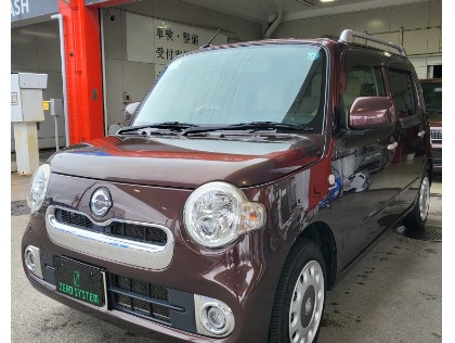 ダイハツ　ミラココア　車検受けたばかり ダイハツ ミラ ココア(2015年式、9万5千～10万km)の車検作業実績
