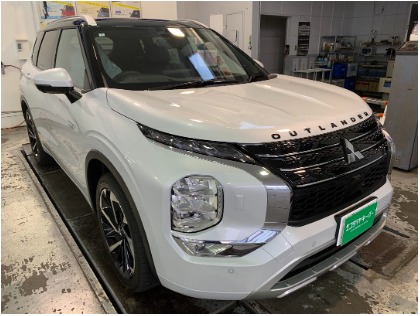 アウトランダーPHEV(三菱)のECOプラスダイヤモンドキーパー