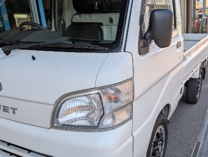 ダイハツ　ハイジェット　2008年　車検2025年11月 ダイハツ ハイゼットトラック(2008年式、6万～6万5千km)の車検作業実績